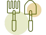 Fork and Trowel Green