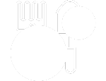 Fork and Trowel White