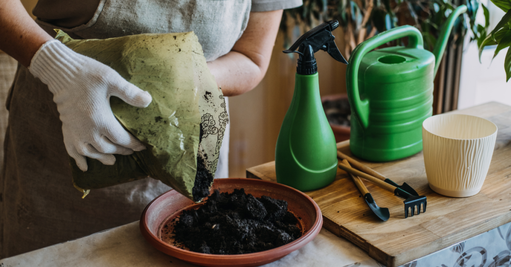 Don't forget your hand tools, watering cans, and sprayers.  They are some of the very best gardening supplies.