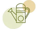Watering Can Green
