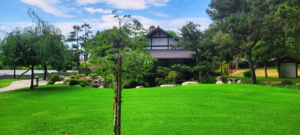 The Friendship Garden and Japanese Tea House at Brand Park in Glendale.