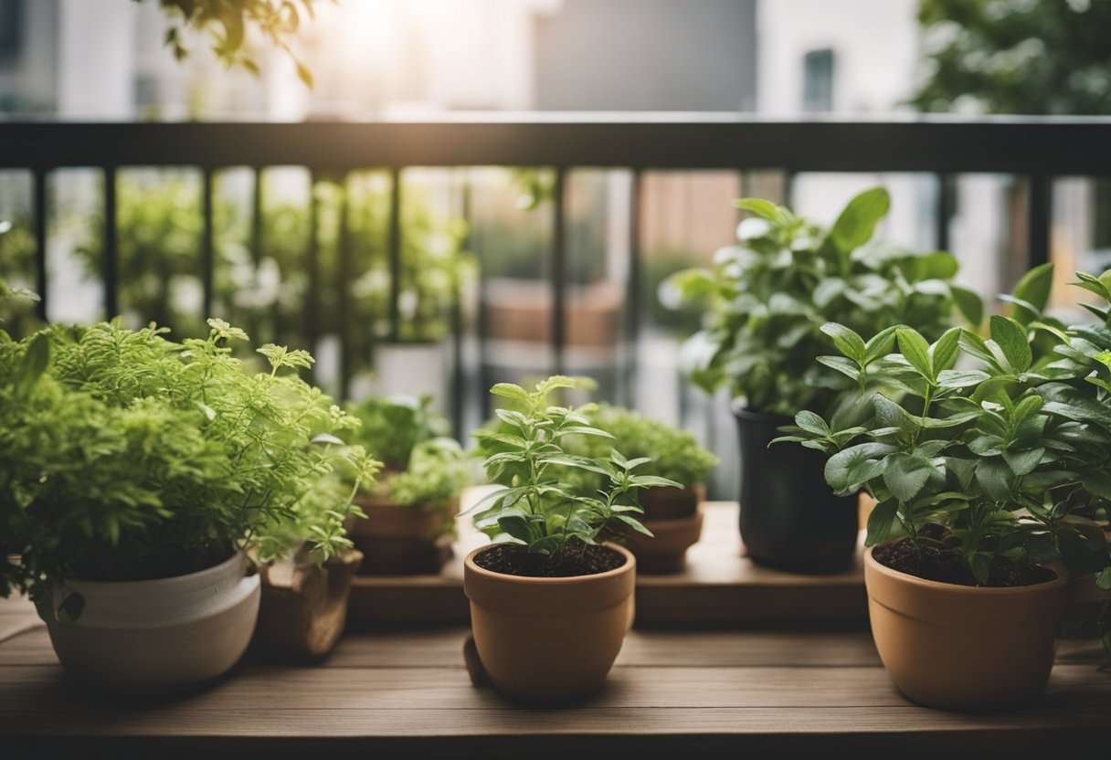 Choose plants carefully to avoid children and animals ingesting toxic chemicals in your aromatherapy balcony garden.