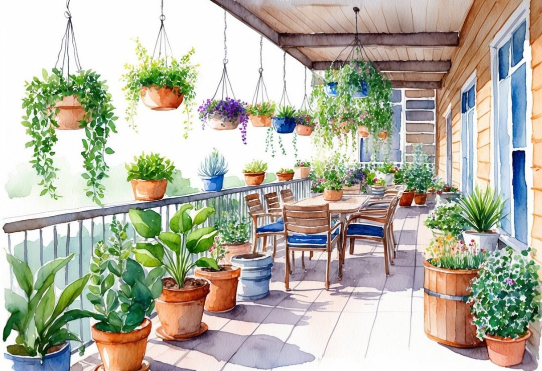 View of Sustainable Balcony Gardening: Innovative Tips for Urban Green Thumbs ...